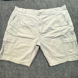 Jachs Cargo Shorts Men's 44x10 Stone/Beige Tactical Pockets Outdoor Hiking
